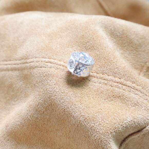 Pandora Pandora Moments Zirconia Charm in Sterling Silver - Picture 2 of 2